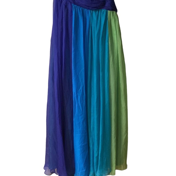 Light in the Box Thrashed Evening Dress Or UPCYCLE Project Lots of Fabric - Picture 3 of 9